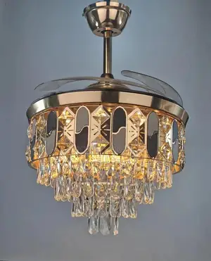 Chandelier Light With Fan