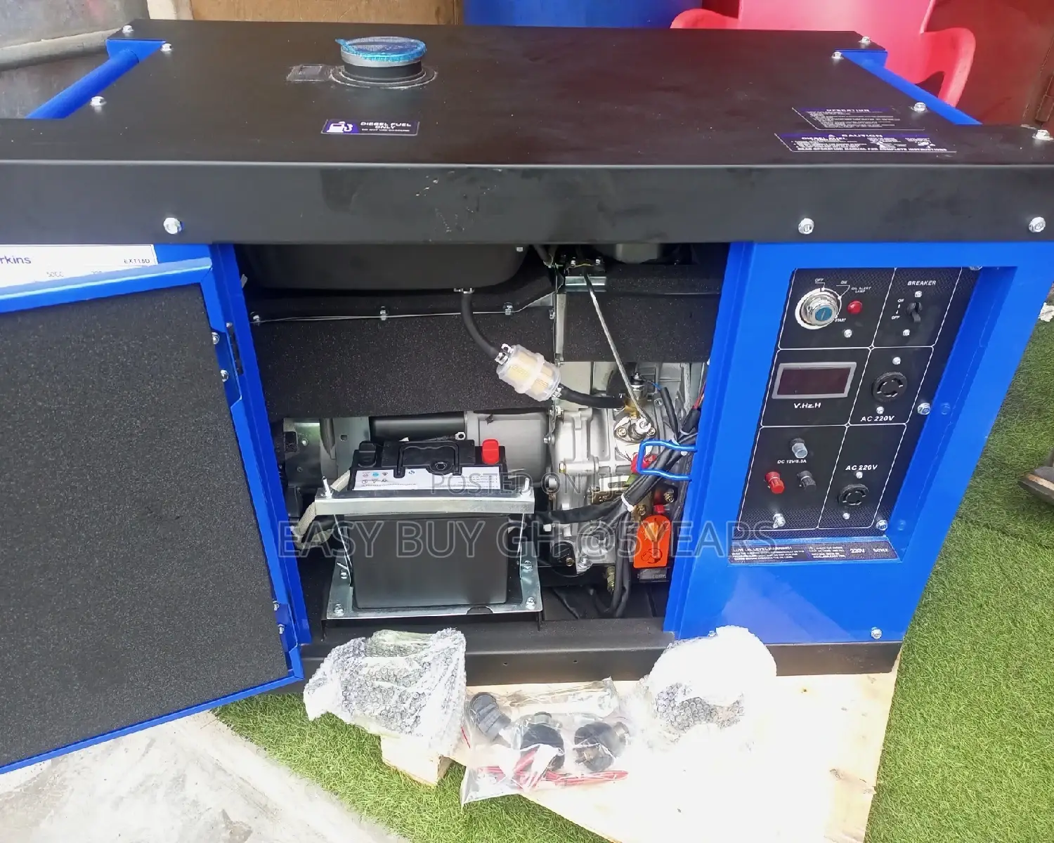 Fast Operation With Perkins Diesel Generator UK Made.