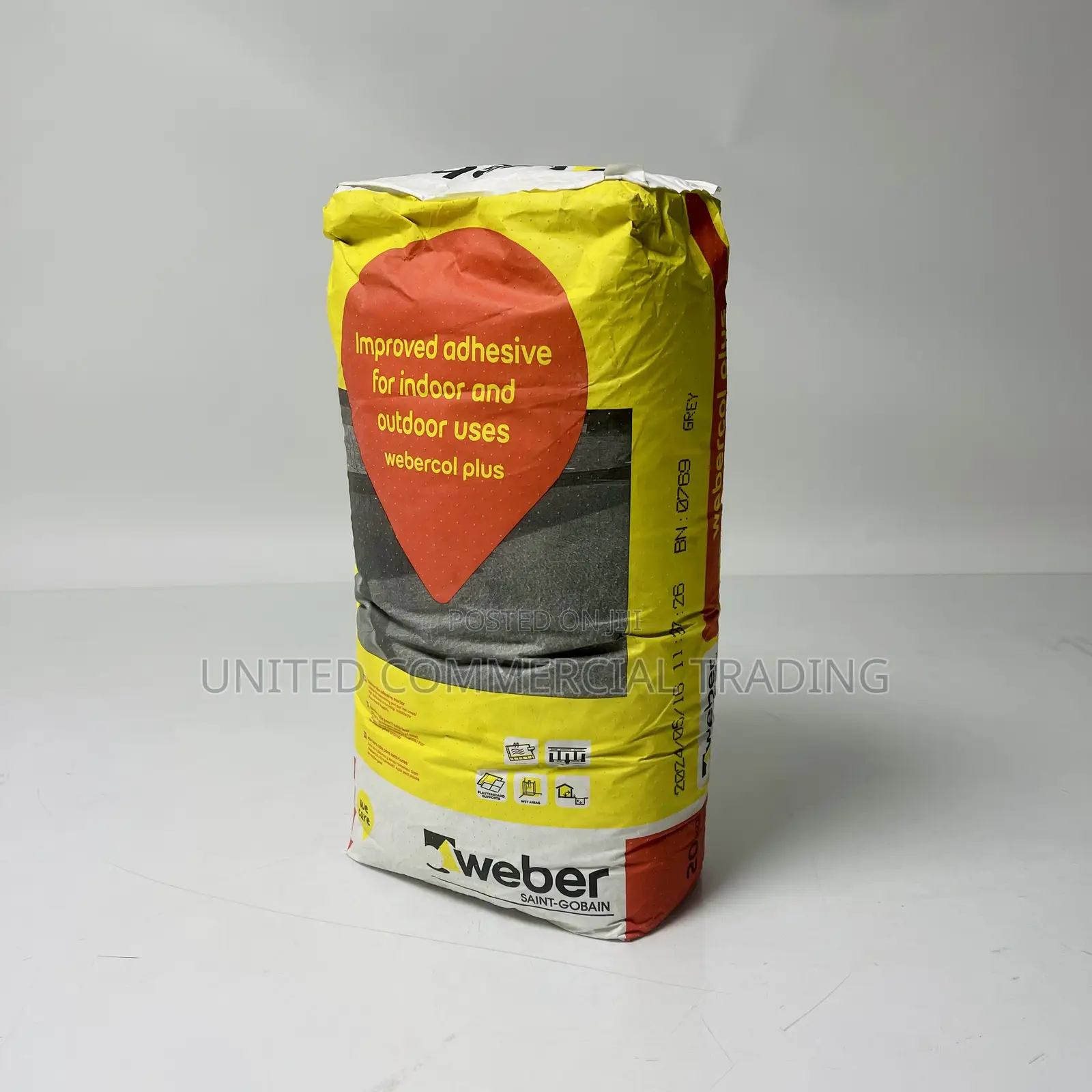 Weber Col Plus Grey (20kg)