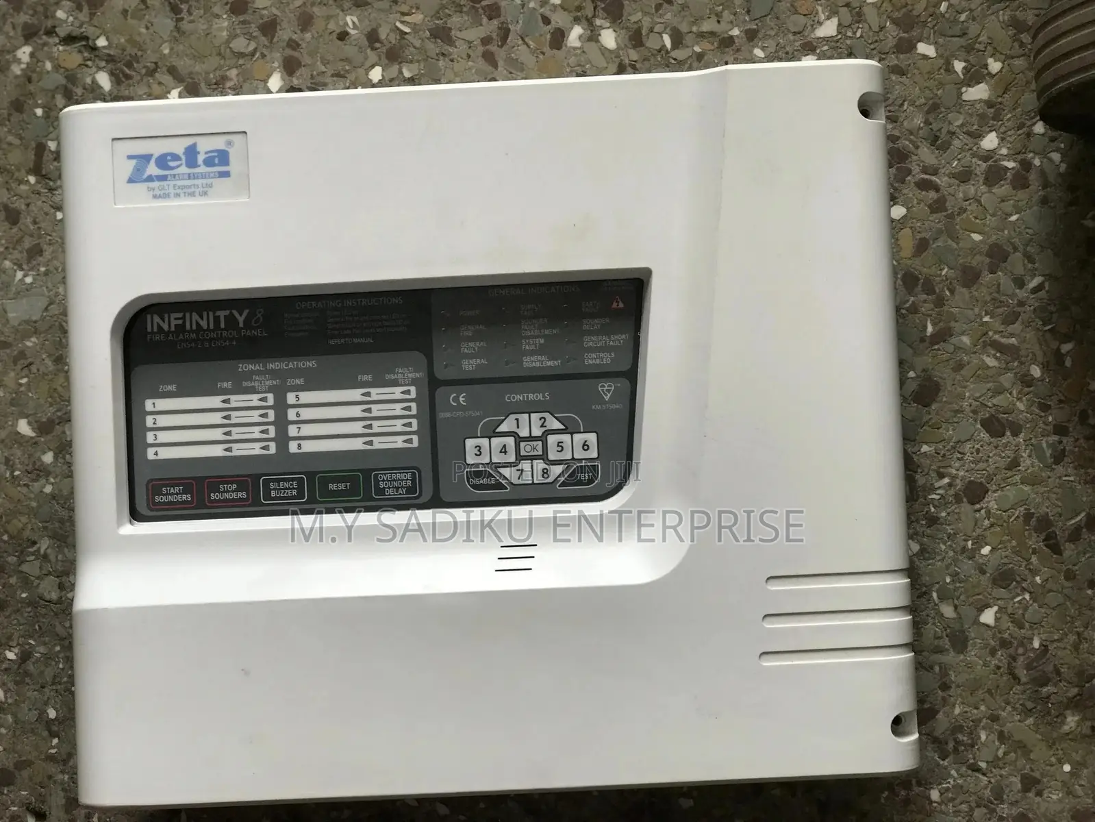 2zone Zeta Fire Alarm Panel (Uk)