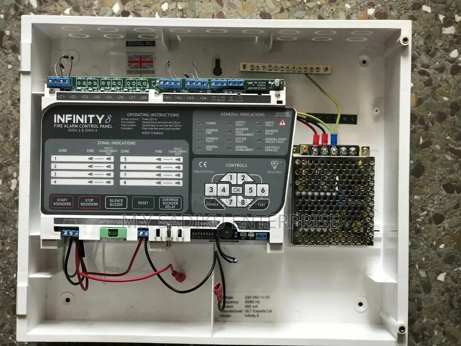 2zone Zeta Fire Alarm Panel (Uk)