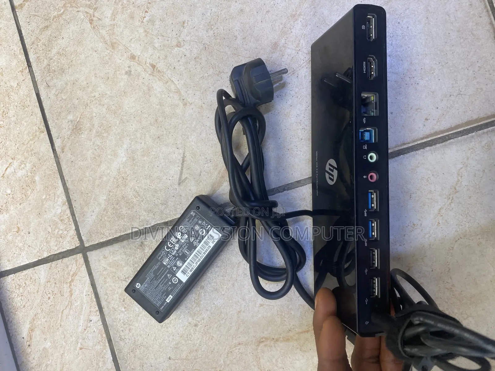 Hp Docking Station 10 Ports,Hdmi,Display, 4usb,Internet