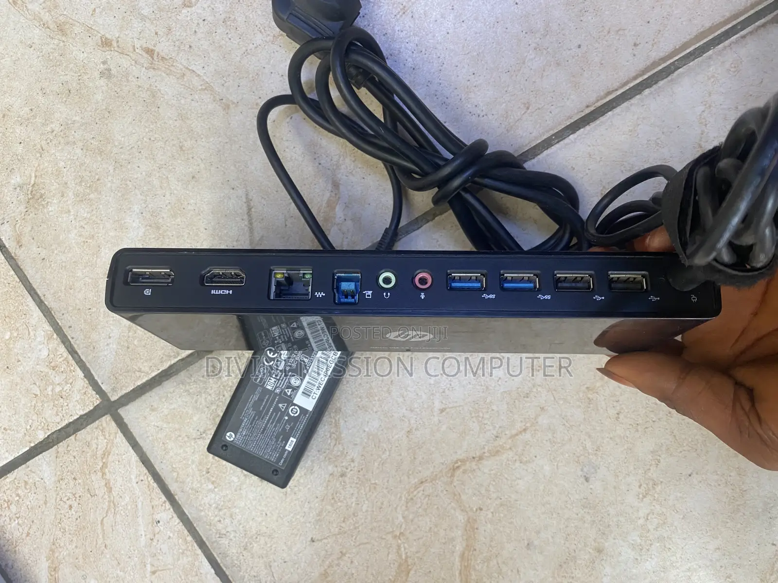 Hp Docking Station 10 Ports,Hdmi,Display, 4usb,Internet
