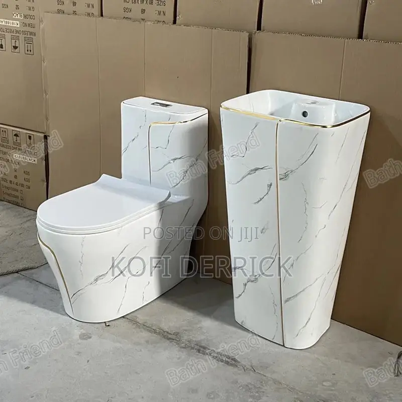 2 Pieces WC Set - Water Closet Set