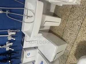 WC Set - Water Closet With Basin Set (White and Black)