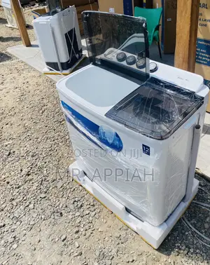 Midea 12kg Semi-Automatic Washing Machine + Spin/Dry 