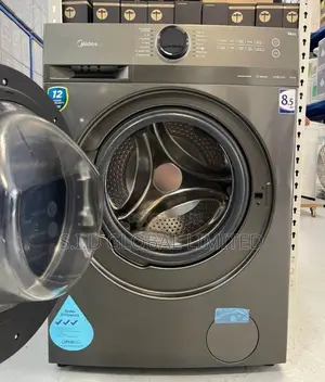 Authentic MIDEA-FRONT-LOAD-8KG-WASHING-MACHINE-MF200W80WB