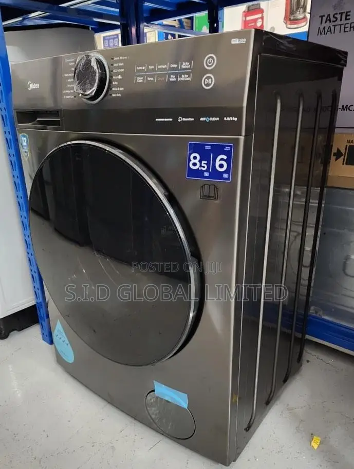 Take Home MIDEA-7KG-FRONT-LOAD-FULL-AUTO-WASHING-MACHINE