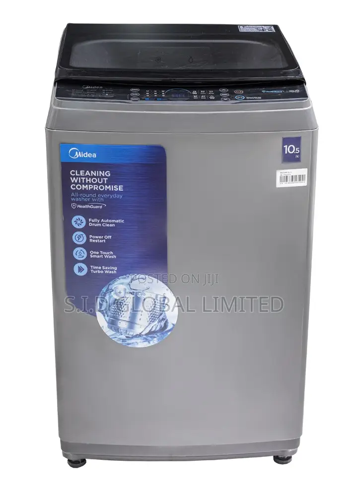 Exclusive MIDEA-10.5KG-TOP-LOAD-FULL-AUTO-WASHING-MACHINE