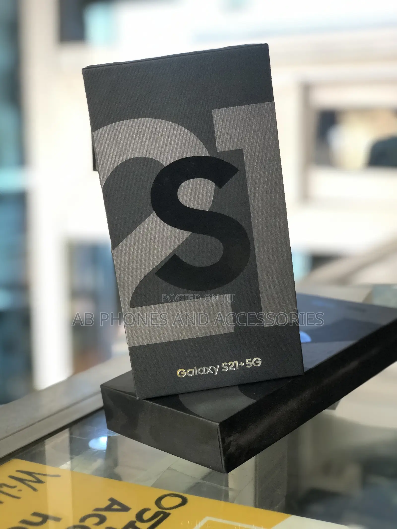 New Samsung Galaxy S21+ 5G 128 GB Black