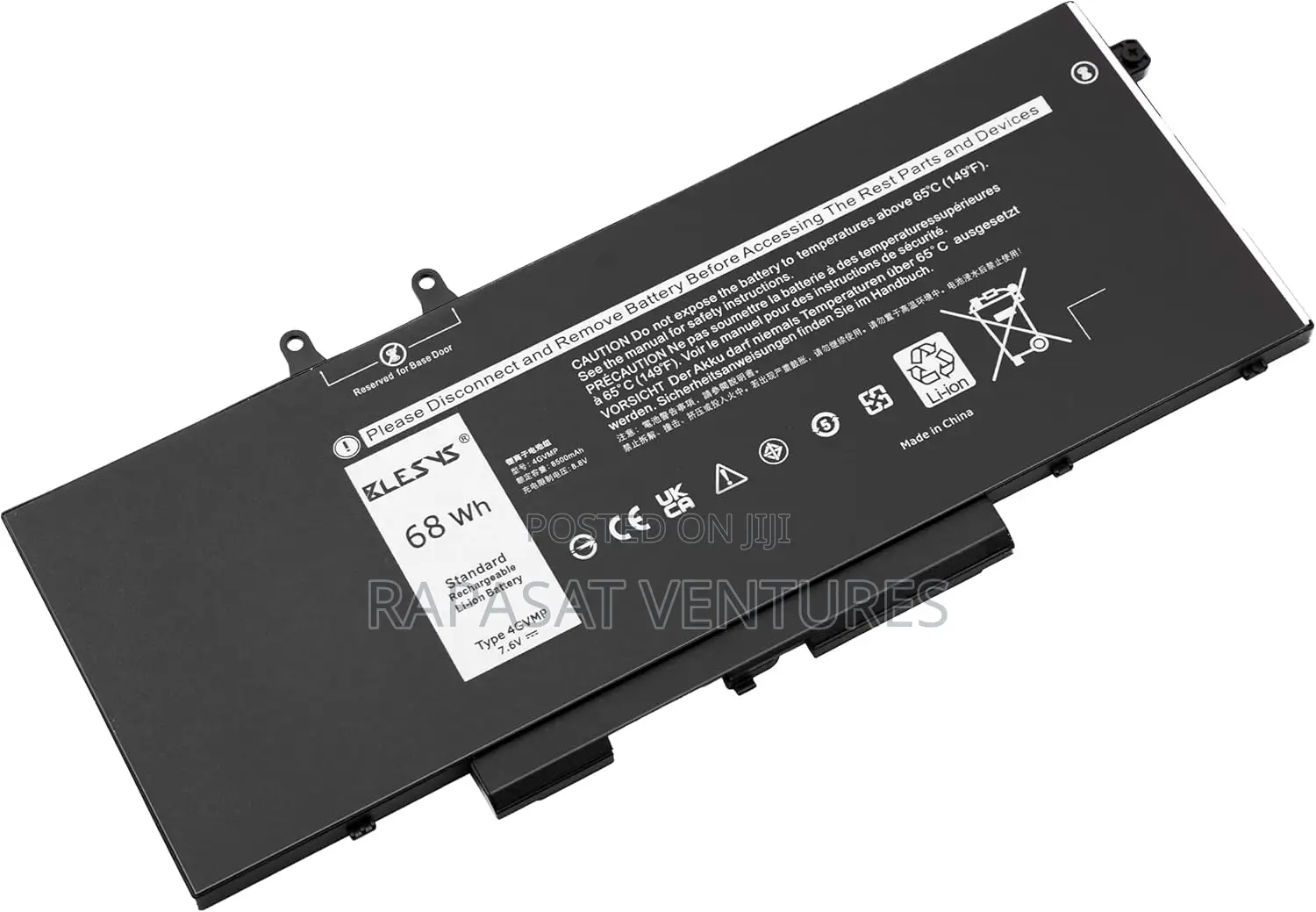 Dell 4gvmp Battery