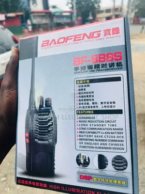 Baofeng Walkie Talkies Bf-888s Two-Way Radios(Black) 
