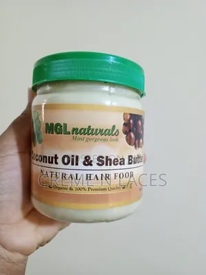 MGL Naturals Coconut Oil and Shea Butter Hair Food