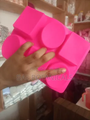 6 Cavity Sillicone Soap Mold