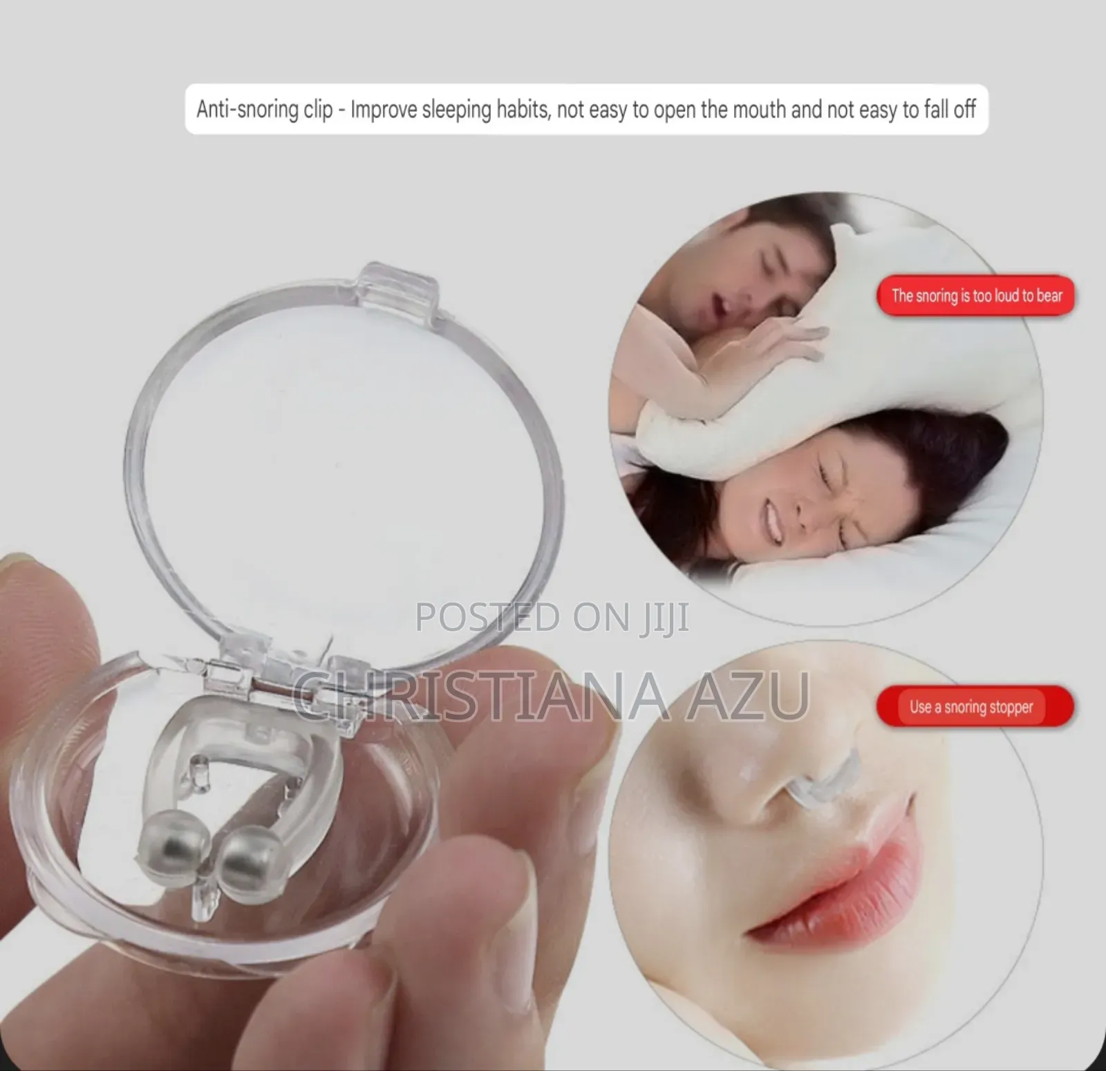 Anti-Snoring Clip