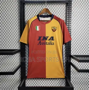 2001/02 AS Roma Retro Home Jersey