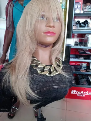 Brown French Cut Wig