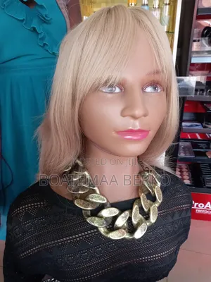 Brown French Cut Wig