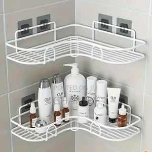 Wall Mounted Bathroom Shelf White