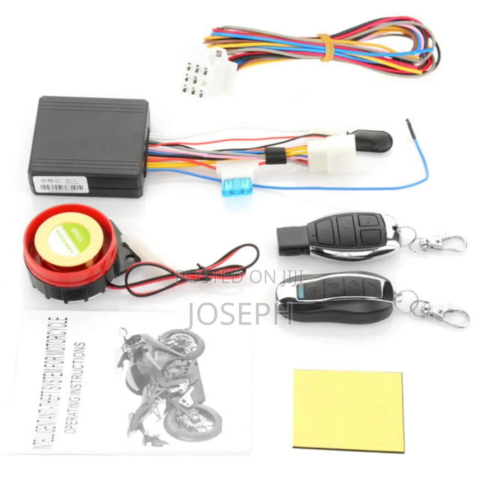Motorcycle Alarm System Universal