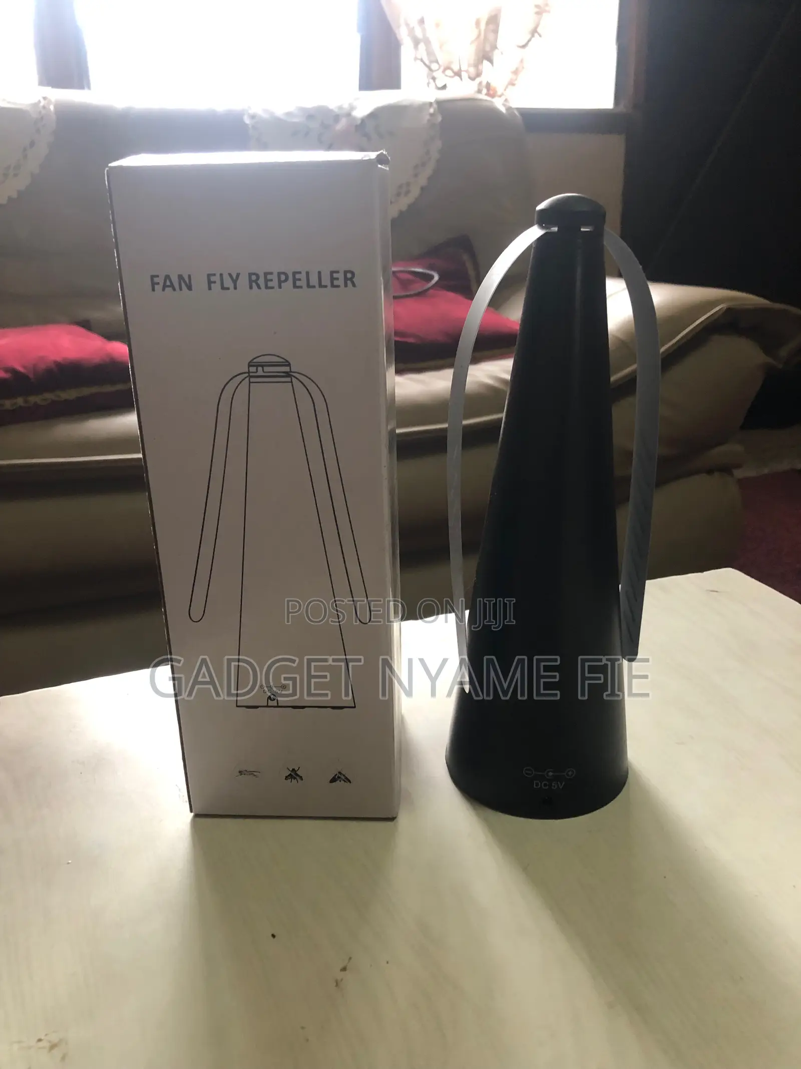 Chemical Free Battery Operated Fly Repelling Fan