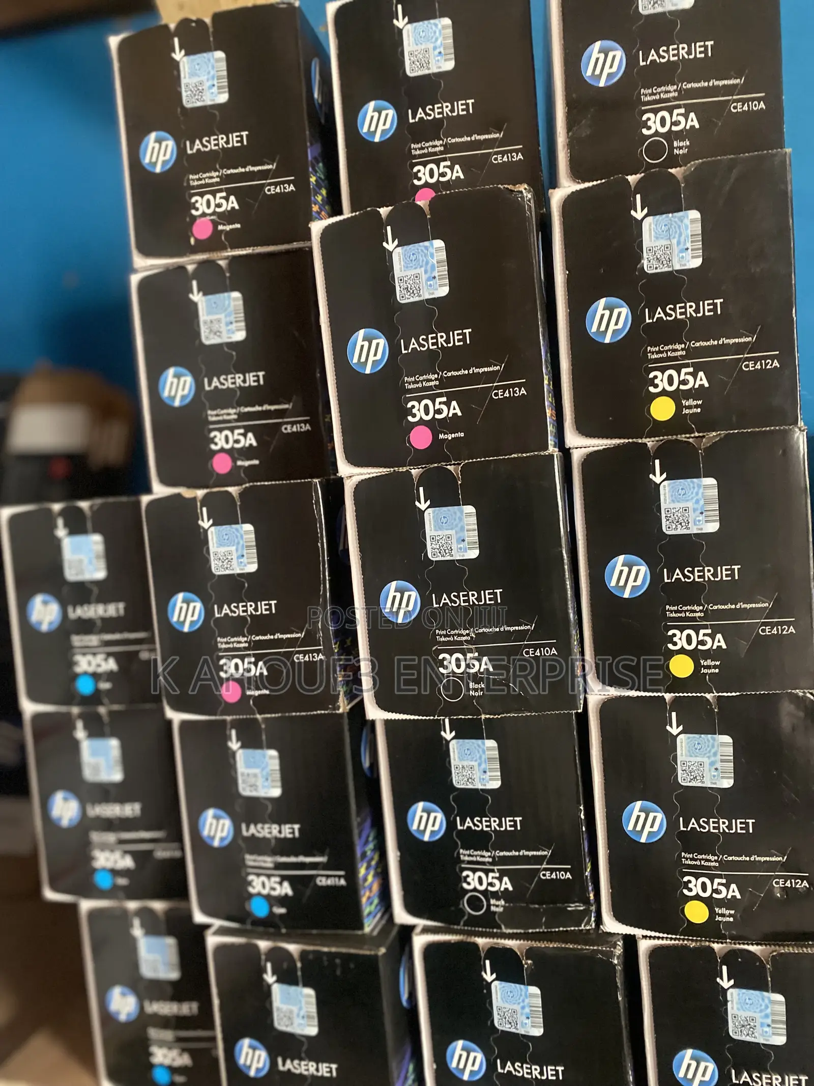 Hp 305A Color Toner Cartridge