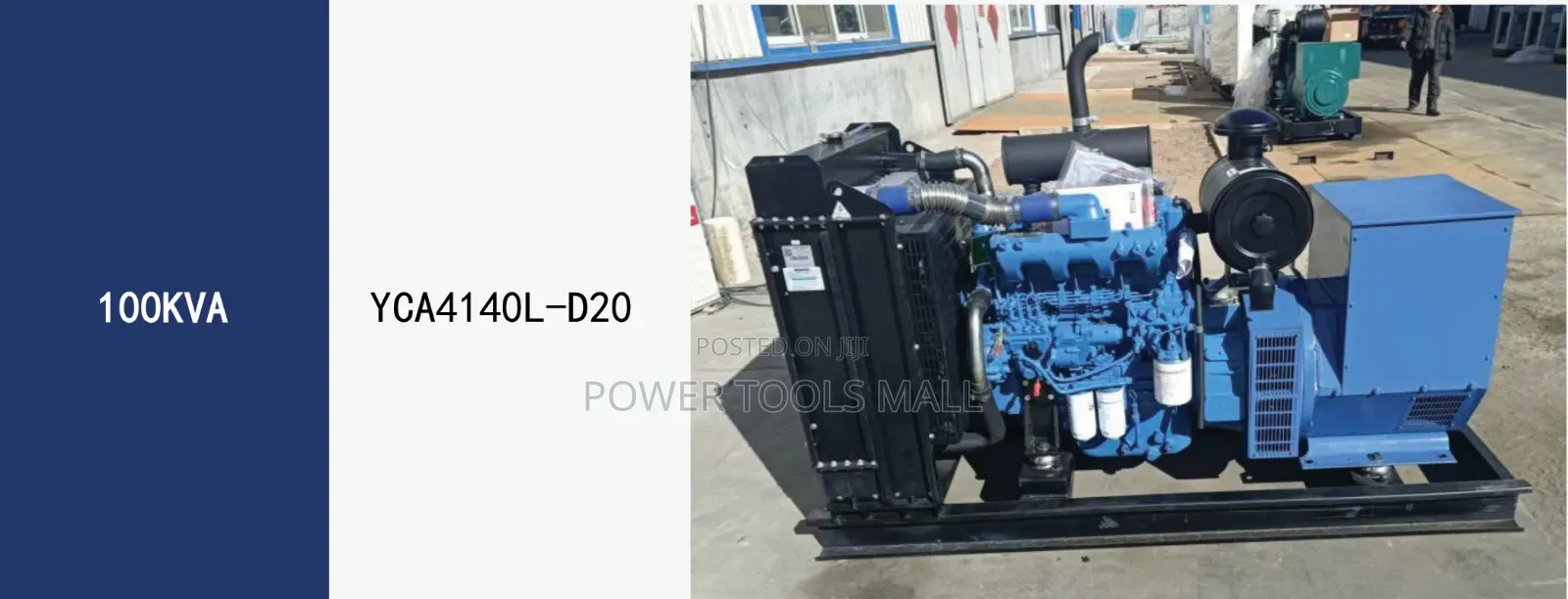 Yuchai 100kva Silent Generator YCA4140L-D20