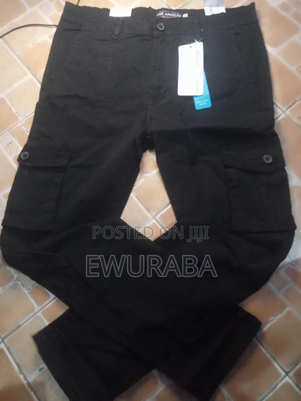Thick Fabric Side Pocket Khaki