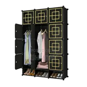Collapsible 12 Cubes With Shoe Rack