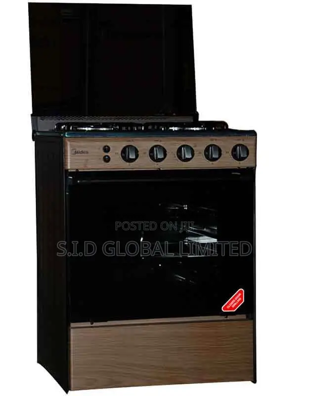 Sealed Inbox MIDEA-4-BURNER-GAS-COOKER-WITH-GRILL-BMG6060-WD