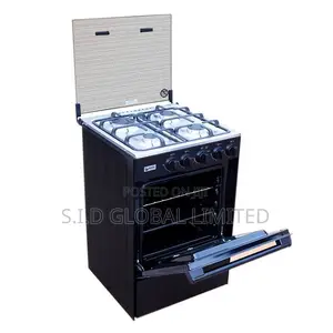 Nicest MIDEA-5-BURNER-GAS-COOKER-WITH-OVEN-30AMG5G027-SILVER