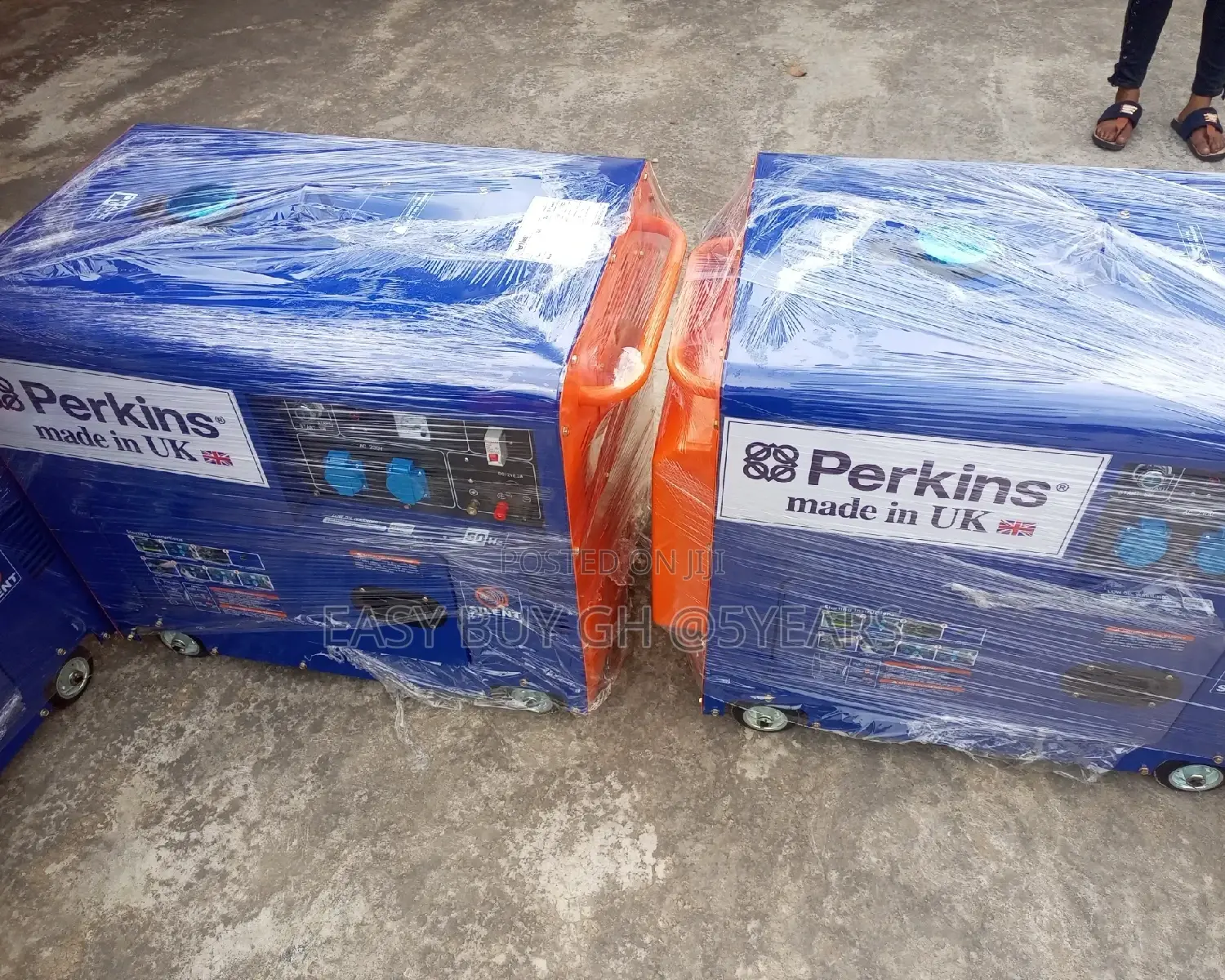Comfortable Perkins Diesel Generator UK Made.