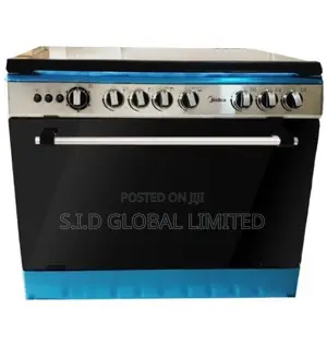 Affordable Midea 5 Burner Gas Cooker With Oven 36lmg5g027-Si