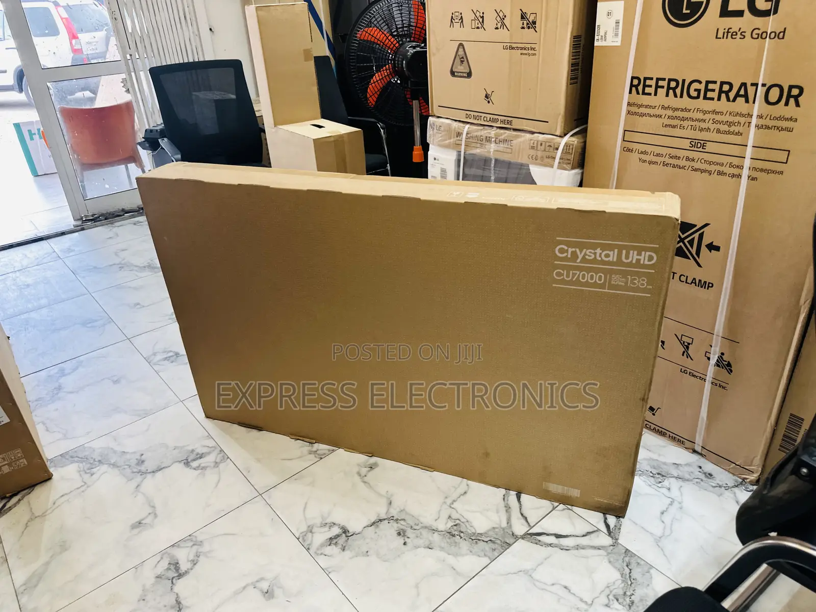 Fine Tune Color Uhd Smart Samsung 55”Cu8000
