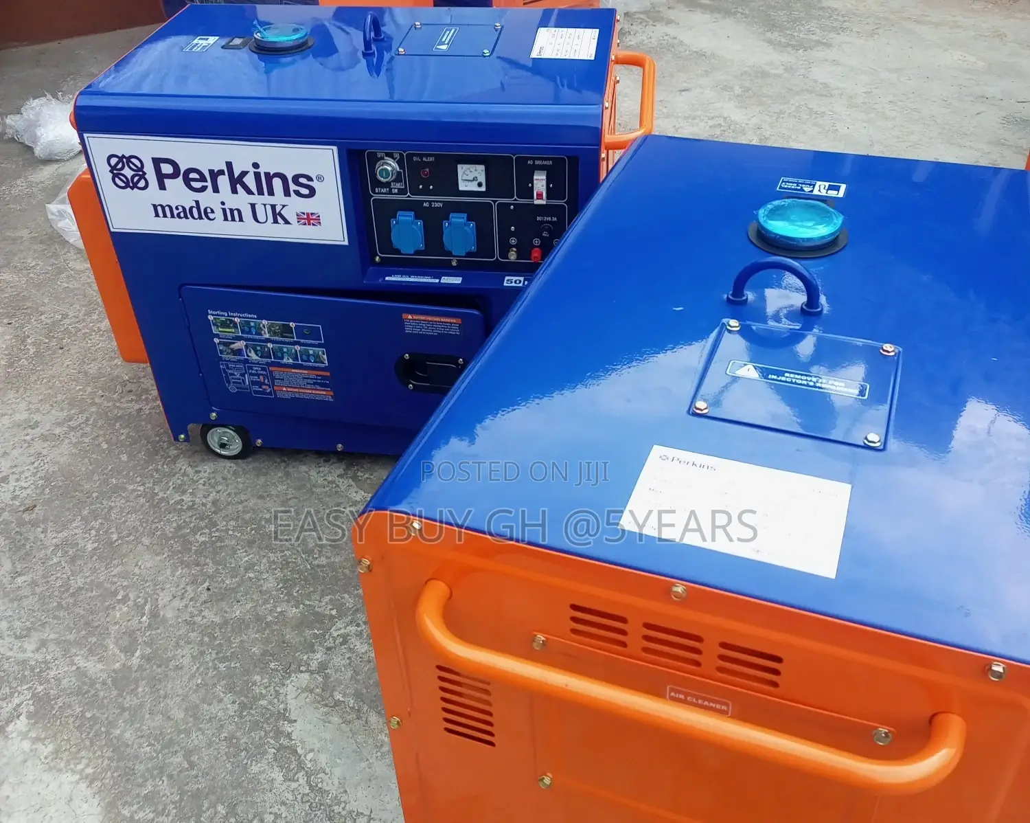 Perkins Generator 10kw 13000W Silent Diesel Generator.