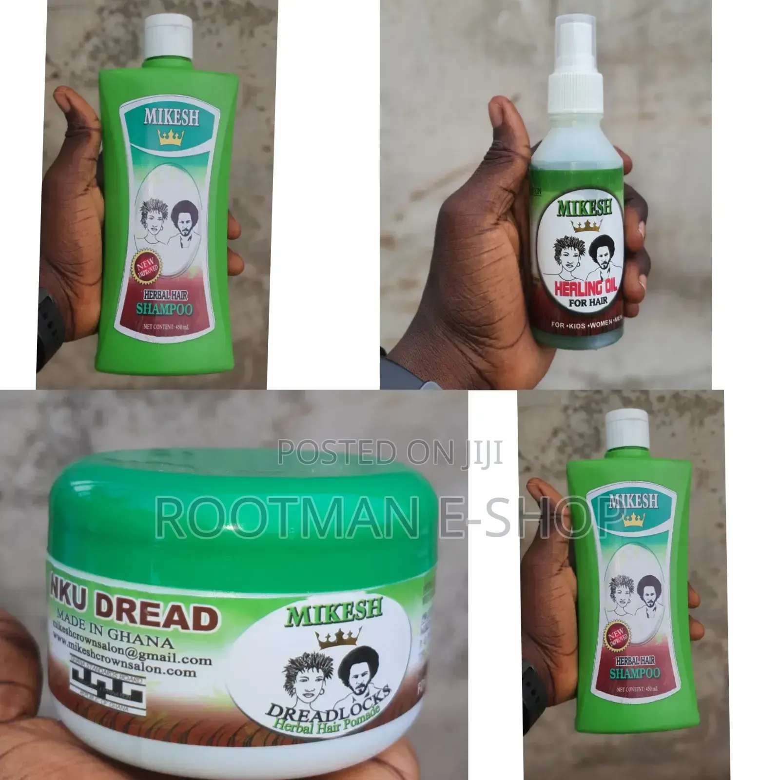 Mikesh Hair Treatment Products
