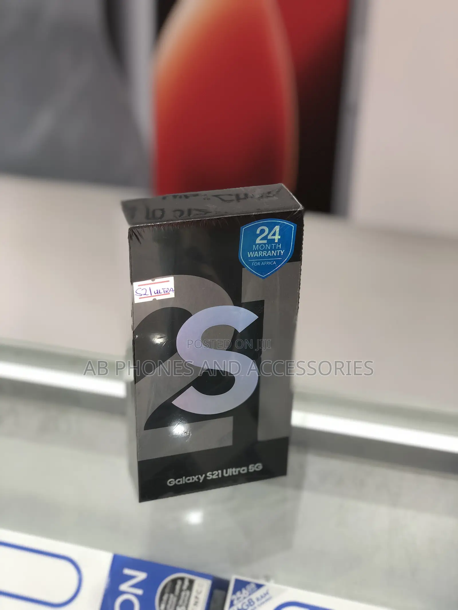 New Samsung Galaxy S21 Ultra 5G 256 GB Silver