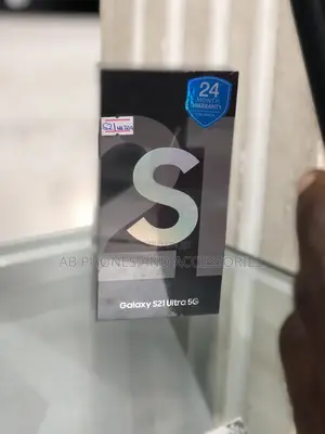 New Samsung Galaxy S21 Ultra 5G 256 GB Silver