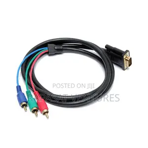 Lightwave VGA Male- 3rca Male Cable 1.8M