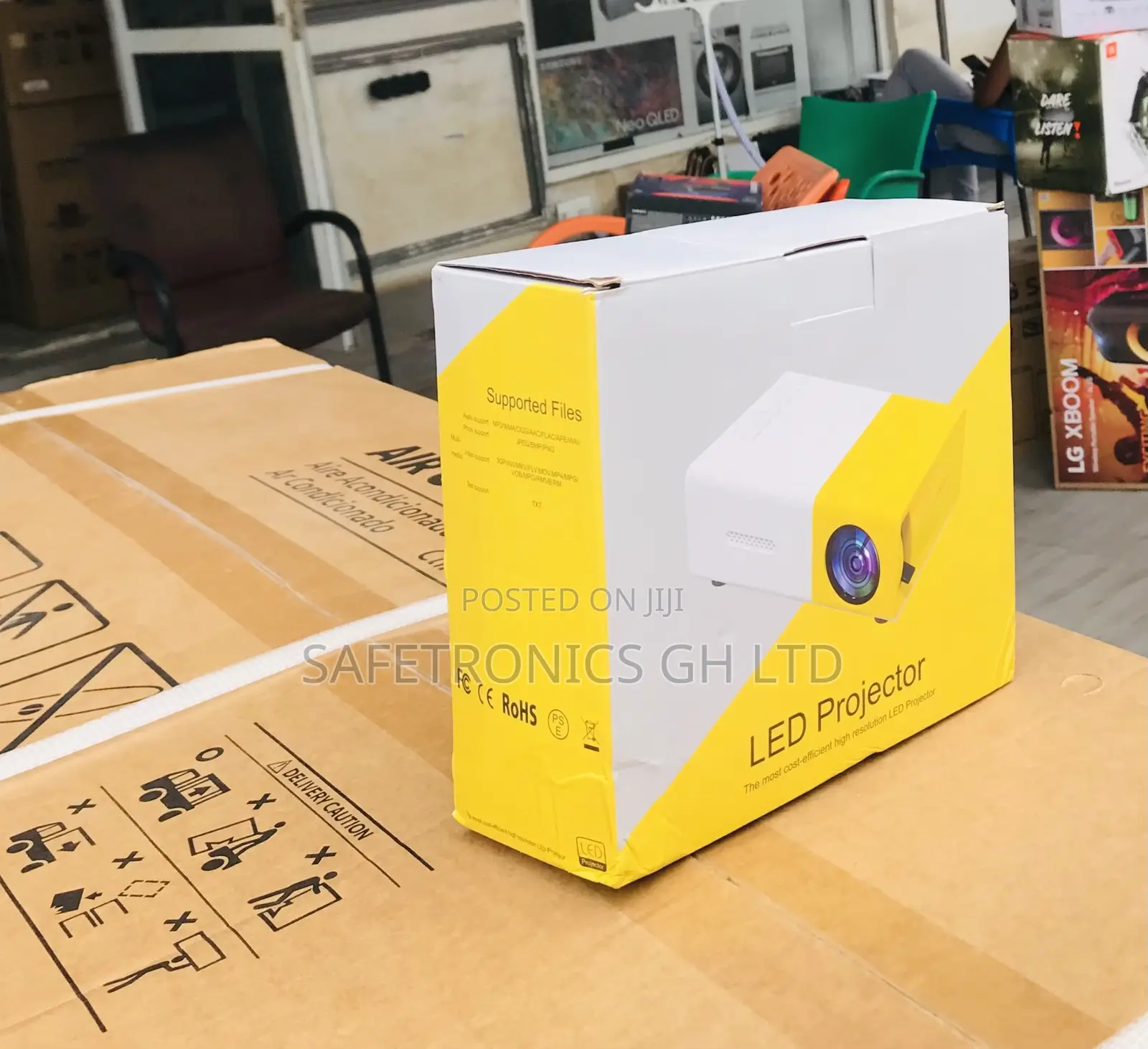 Essential New White LED Projector
