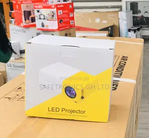 Adjustable White New LED Projector