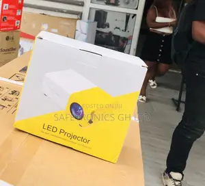 Adjustable White New LED Projector