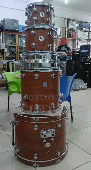Electro-Voice 5-Piece Drumset (Wooden Color)