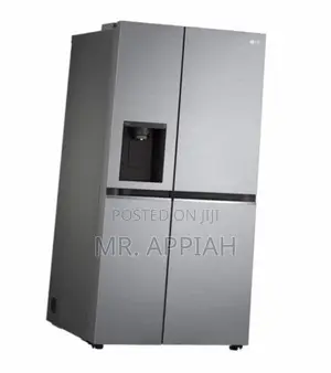 LG GC-L257SLRL Side by Side Fridge + Water Dispenser(Gray).