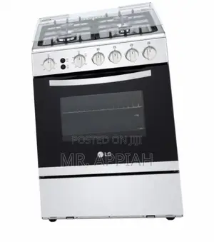 Sleek LG FA211RMA 60x60 4 Burner With Oven Grill(Gray) 