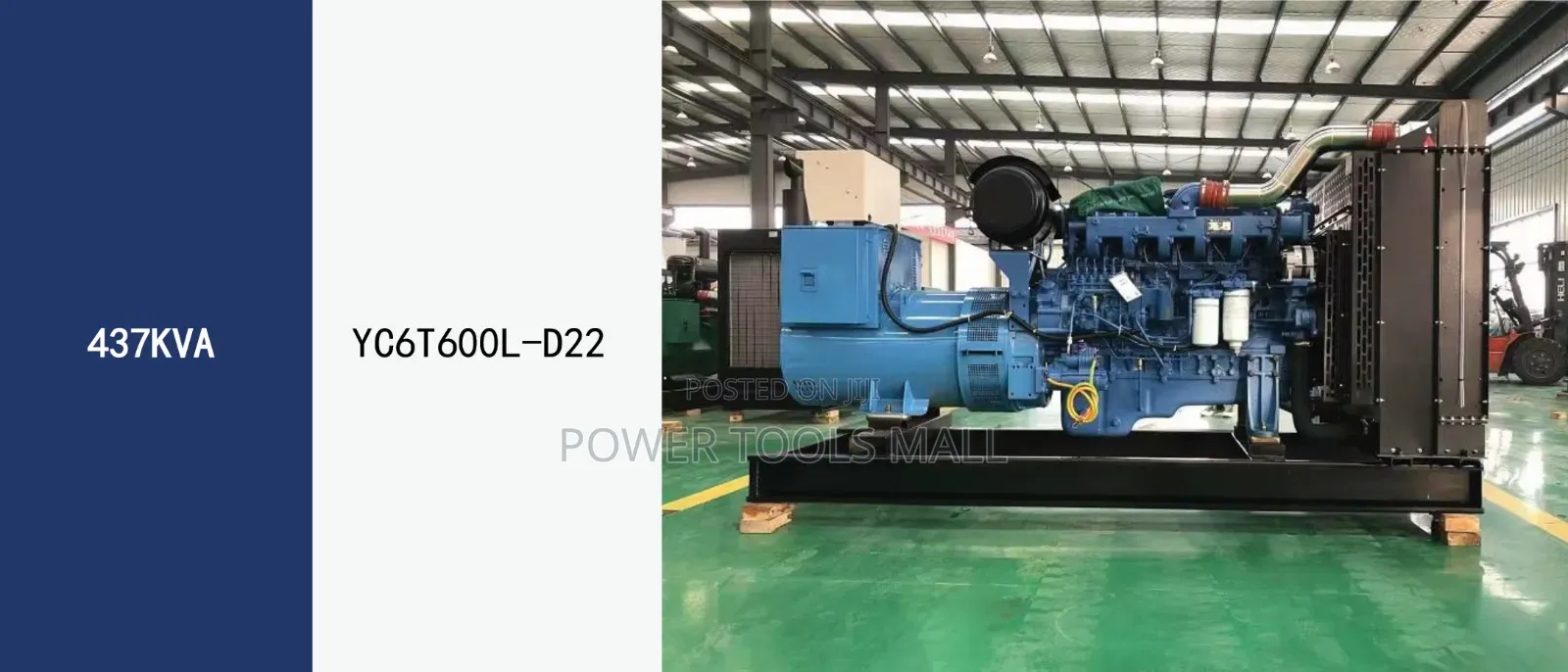 Yuchai 473kva Generator YC6T600L-D22
