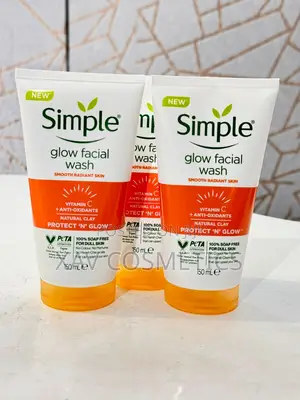 Simple Vitamin C Glow Facial Wash