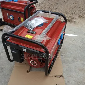 Red Black Honda Generator 7kva Petrol Key Switch Generator