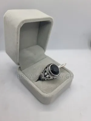 Black Stone Ring