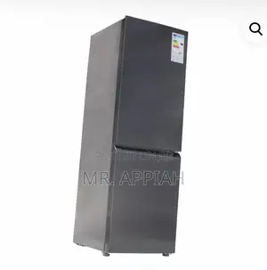 Sleek TCL F163bf 162L Double Door Electric Fridge(Gray) 